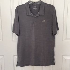 Gray Adidas Ultimate 365 Golf Shirt